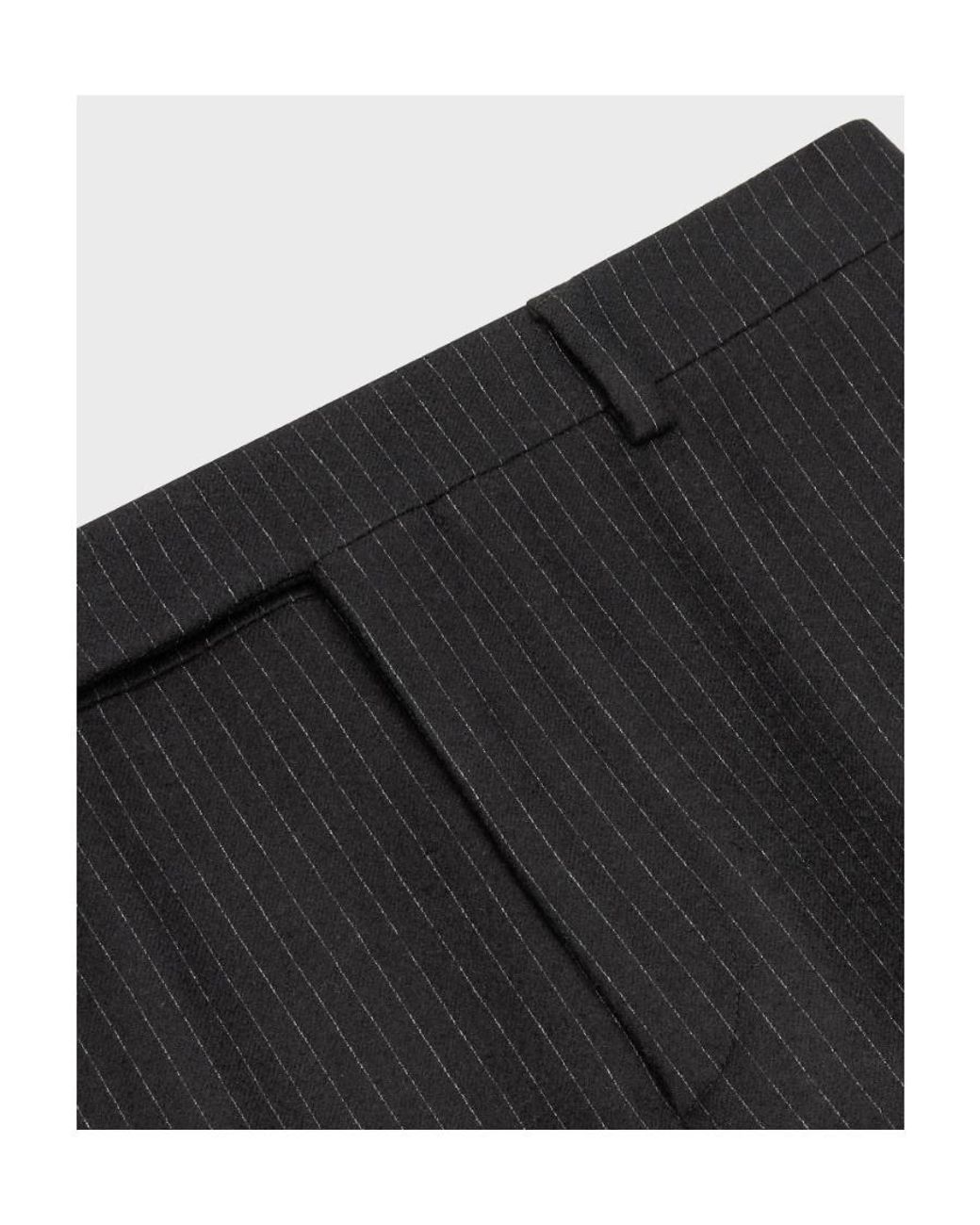 Céline Gray Flared Cropped Pants for men