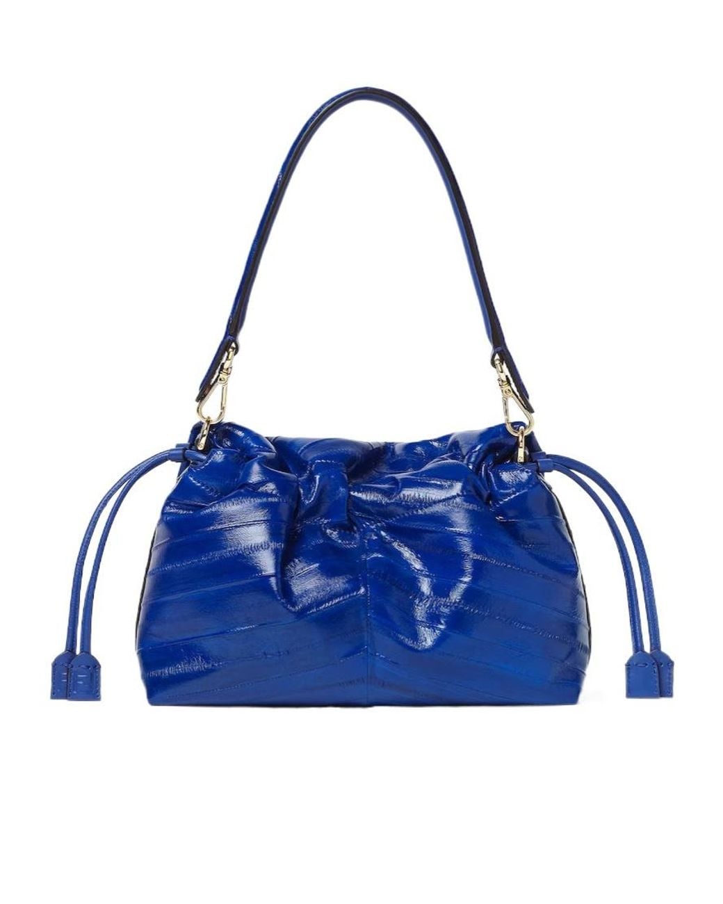 Fendi Blue Mamma Baguette Medium Tote Bag