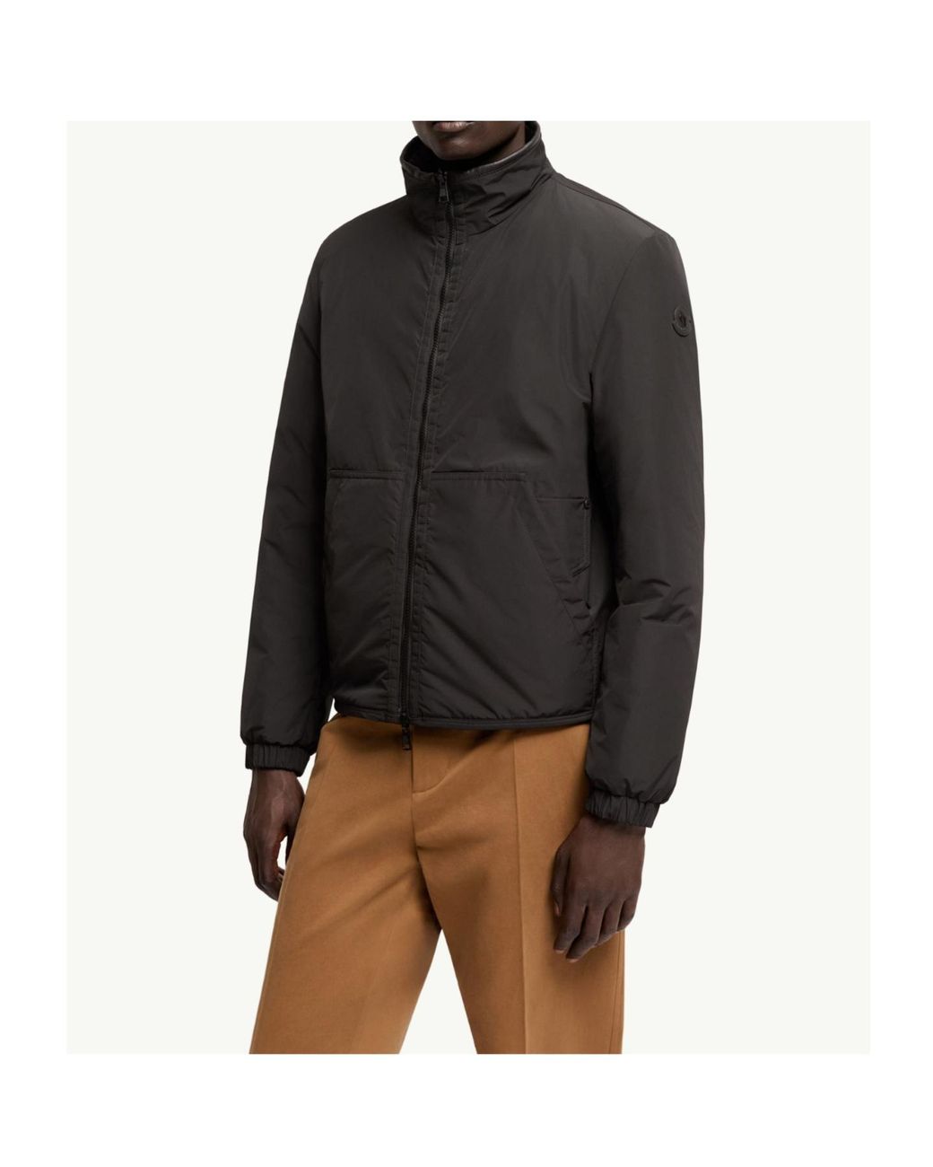 Moncler Gray Delviane Reversible Quilted Down Jacket for men