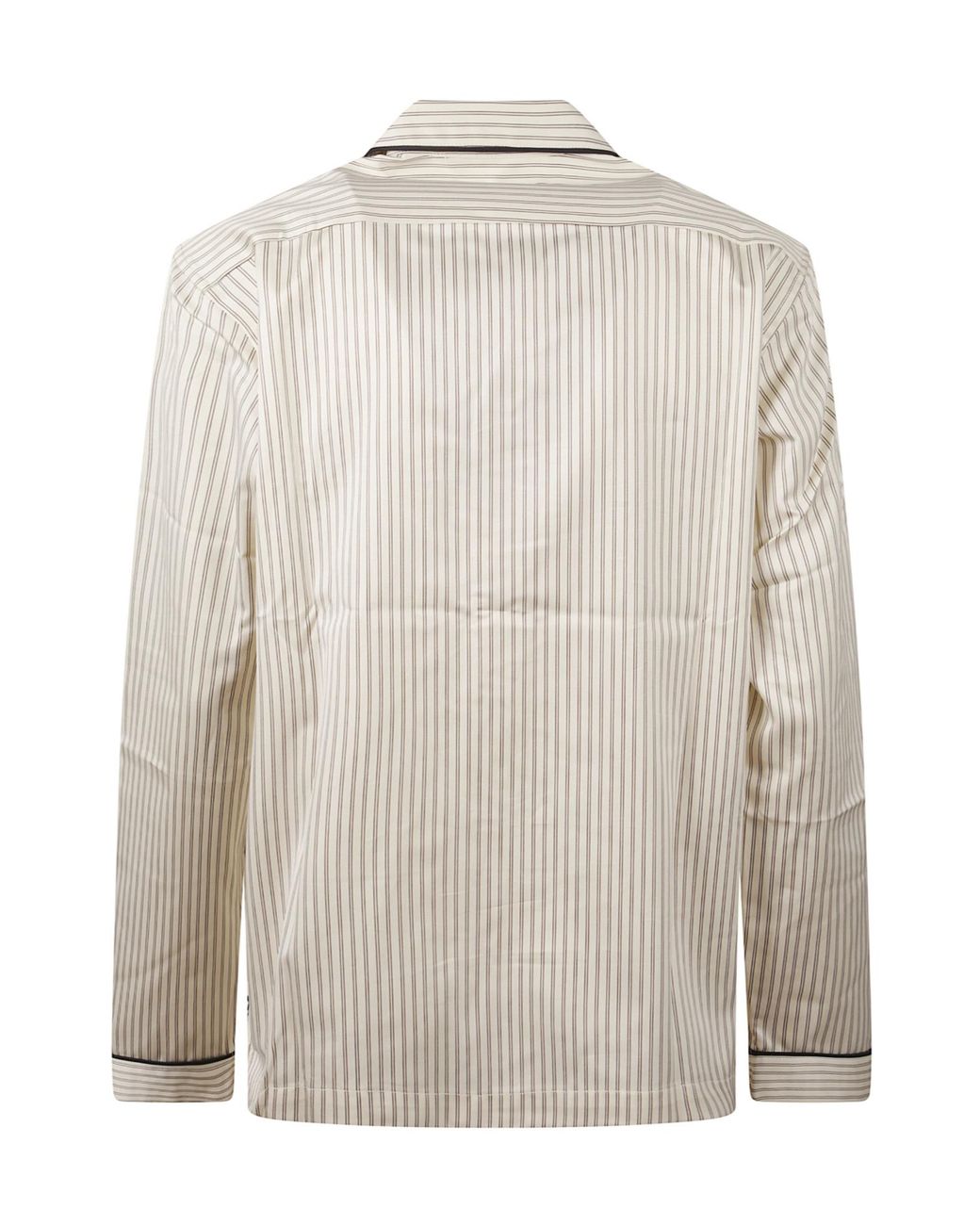 Tekla Gray Striped Pajamas