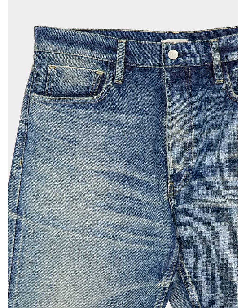 Fear Of God Blue Straight 5 Pocket Jeans for men