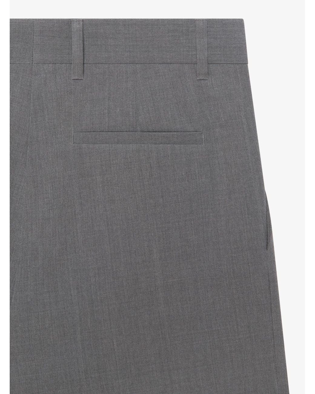 Givenchy Gray Extra Wide Pants for men