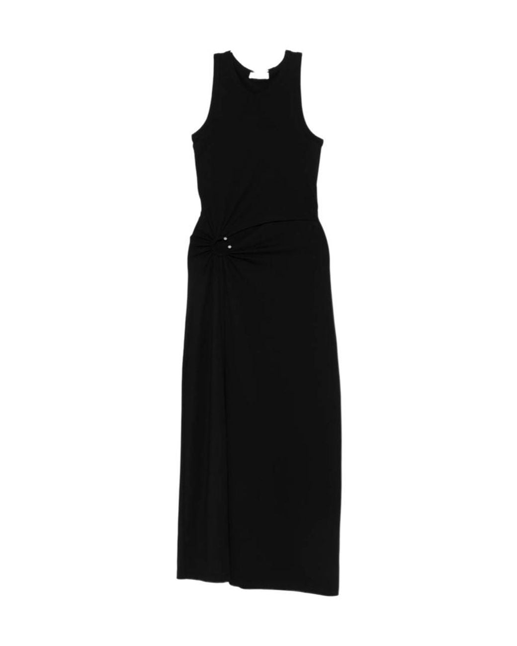 Rabanne Black Rabanne Cut-Out Sleeveless Maxi Dress