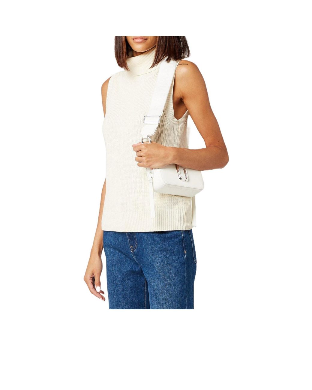 Marc Jacobs Metallic Solid Color Shoulder Bag