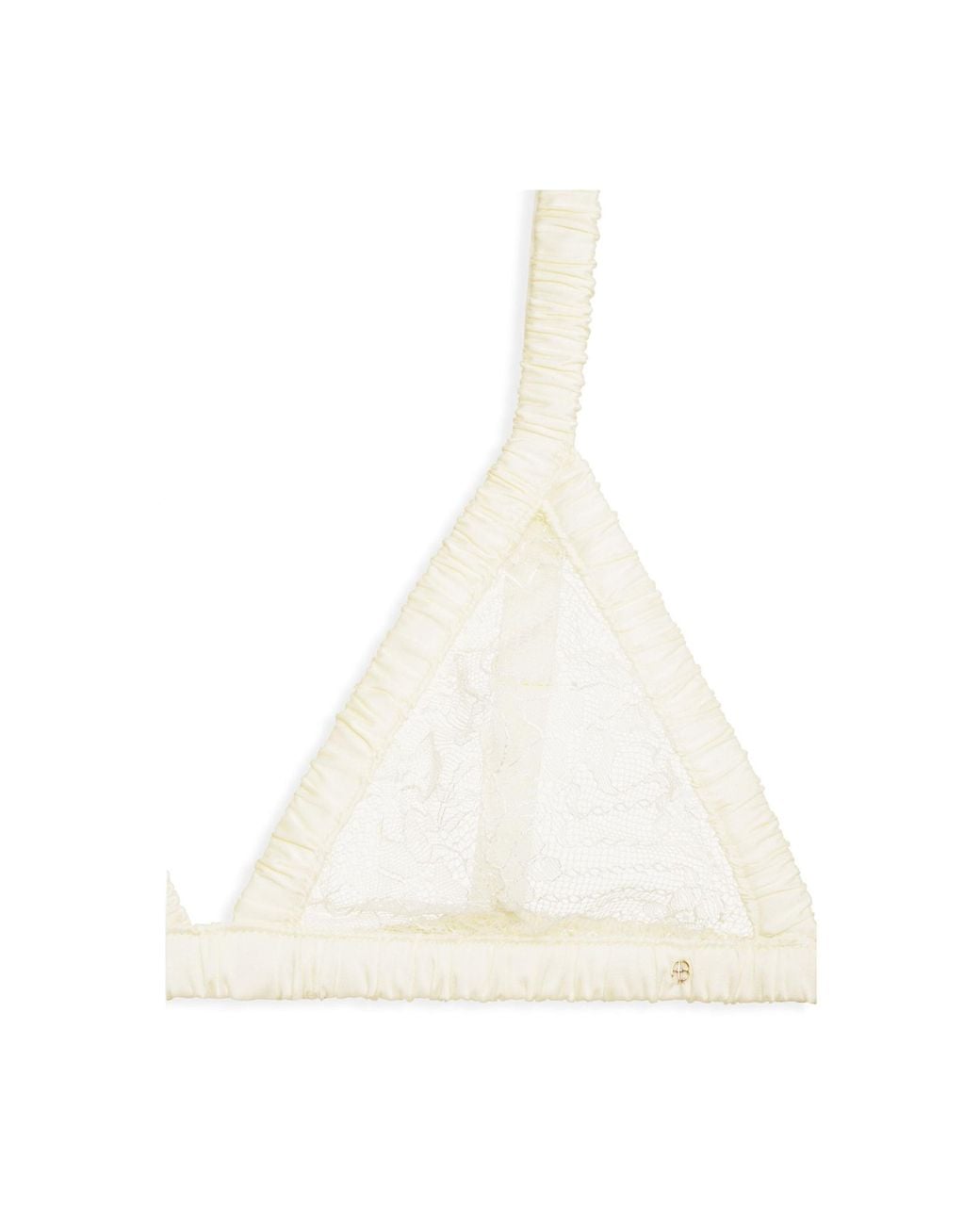 Anine Bing White Lorel Bra