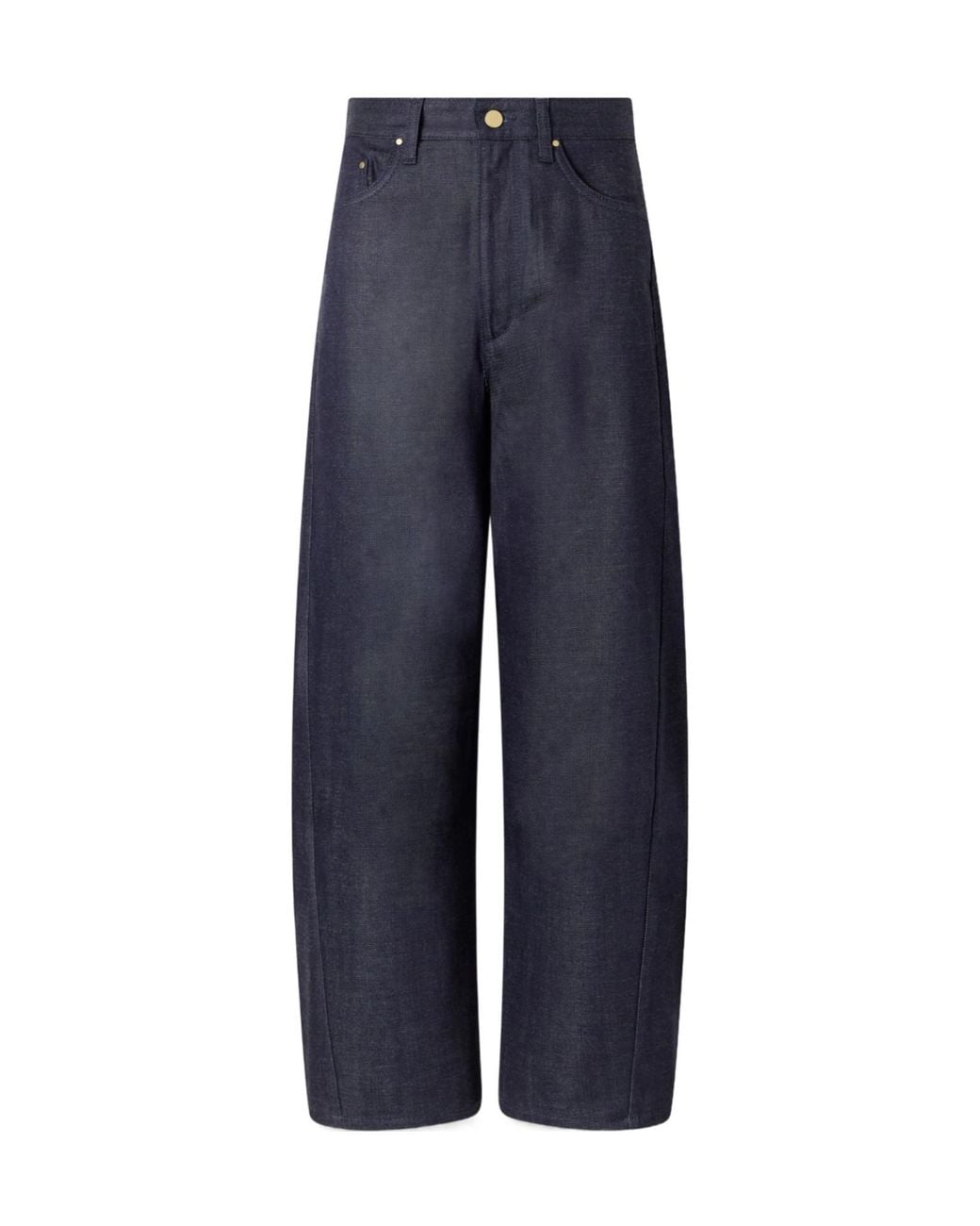 Maria McManus Blue Crescent Wide-Leg Jeans