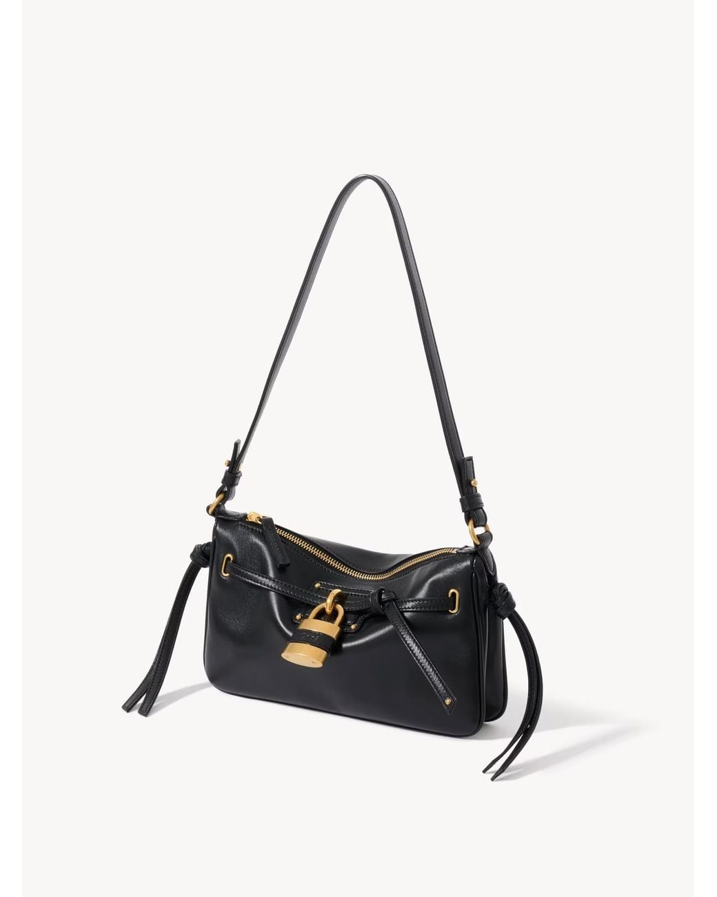 Chloé Black Mini Paddington Sling Pouch With Strap