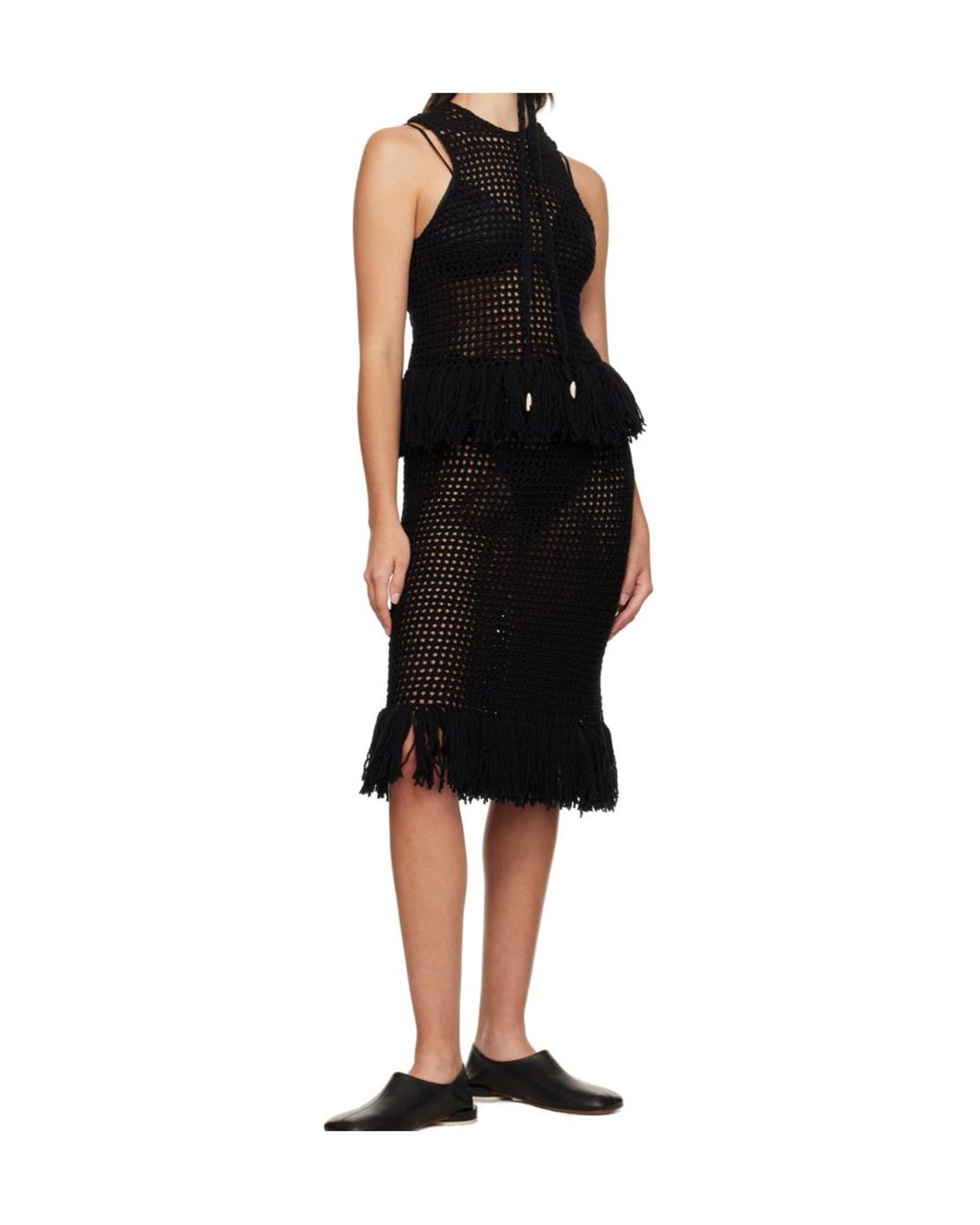 Niccolò Pasqualetti Black Grata Vest