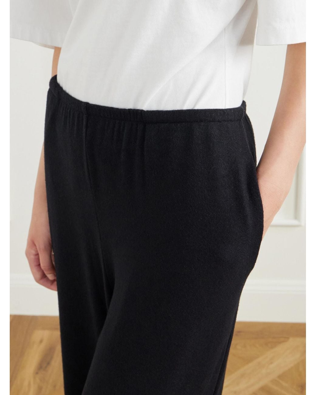 Leset Black Lauren Pocket Trousers