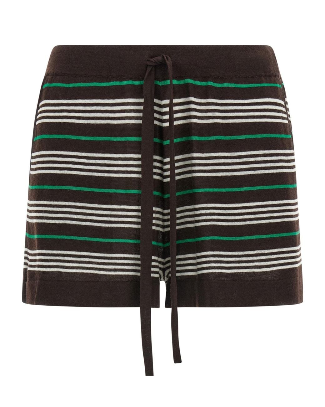 P.A.R.O.S.H. Black 'Listripes' Shorts