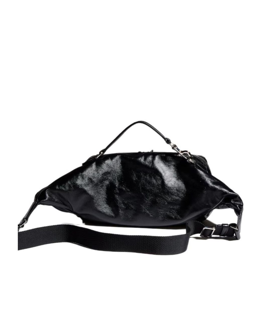 Gucci Black Small Crossbody Bag With Web for men
