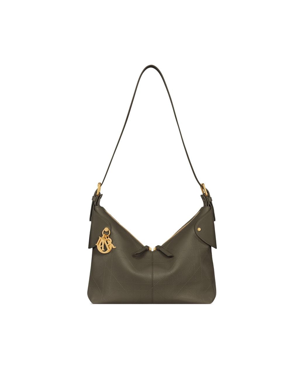 Dior Gray Medium Voyage Bag