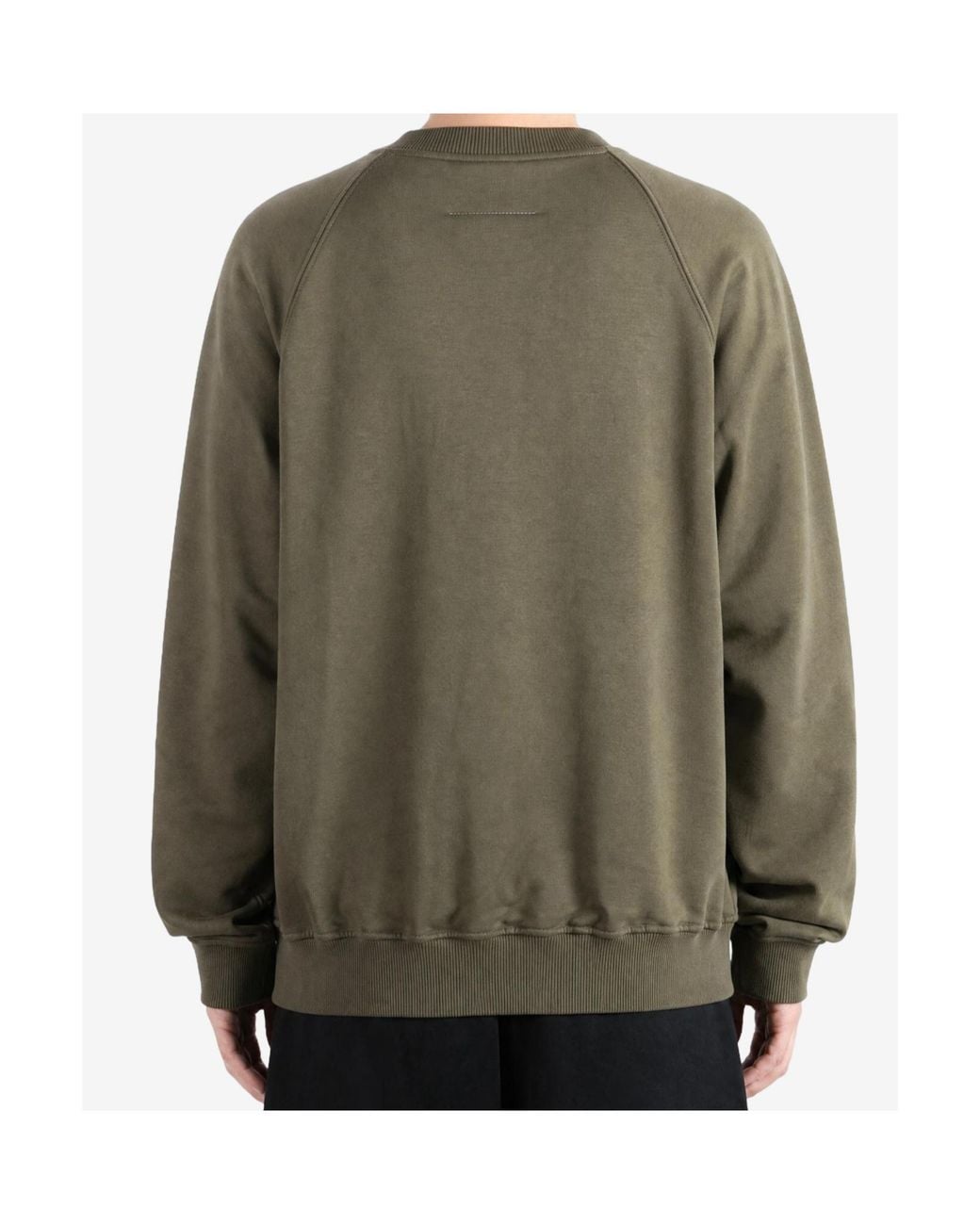 MM6 by Maison Margiela Gray Double-Layer Sweatshirt for men