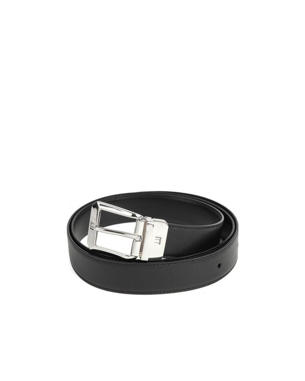 Dunhill Black Logo Belt for men