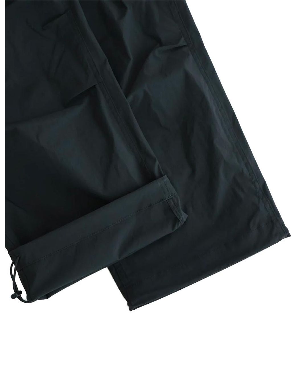 Comme des Garçons Black Drawstring Elastic Waist Casual Pants for men