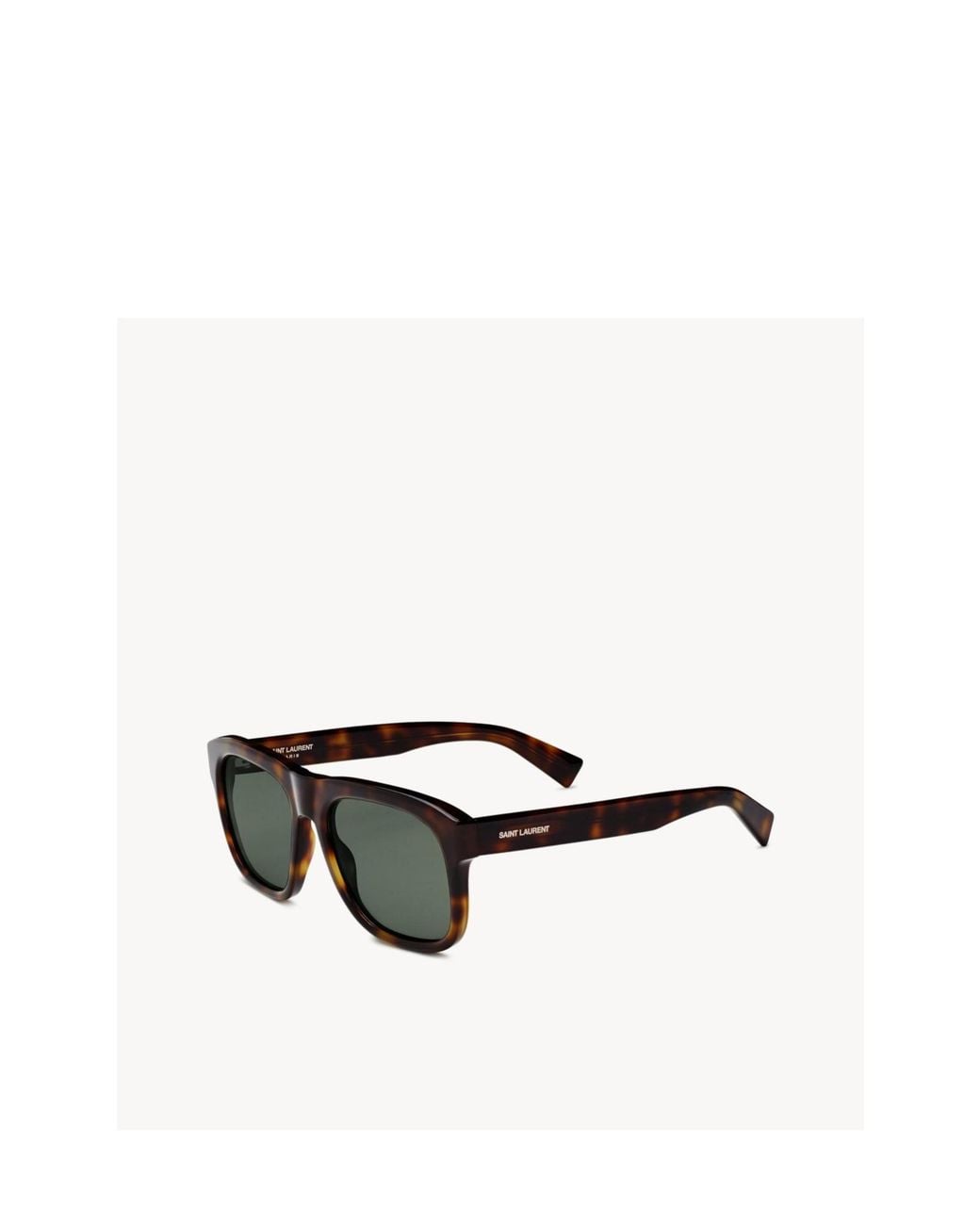 Saint Laurent Black Eyewear Square Frame Sunglasses