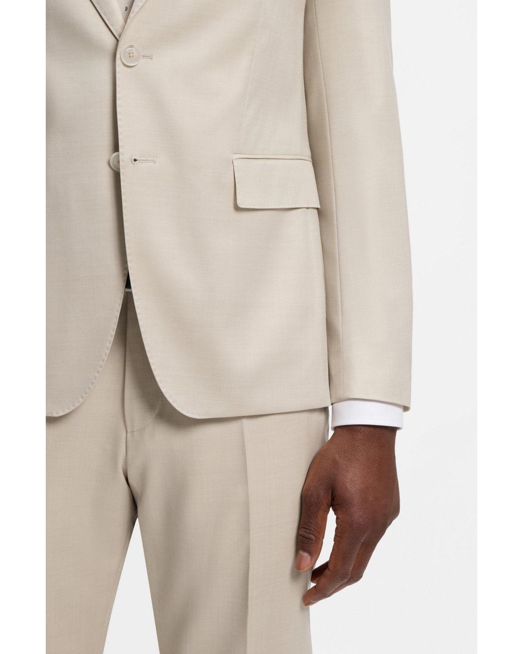 Boss Natural Cotton Blazer for men