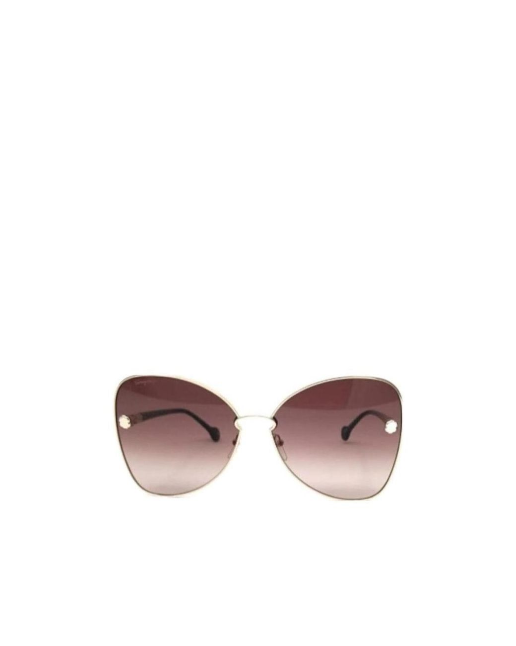 Ferragamo Pink Logo Sunglasses