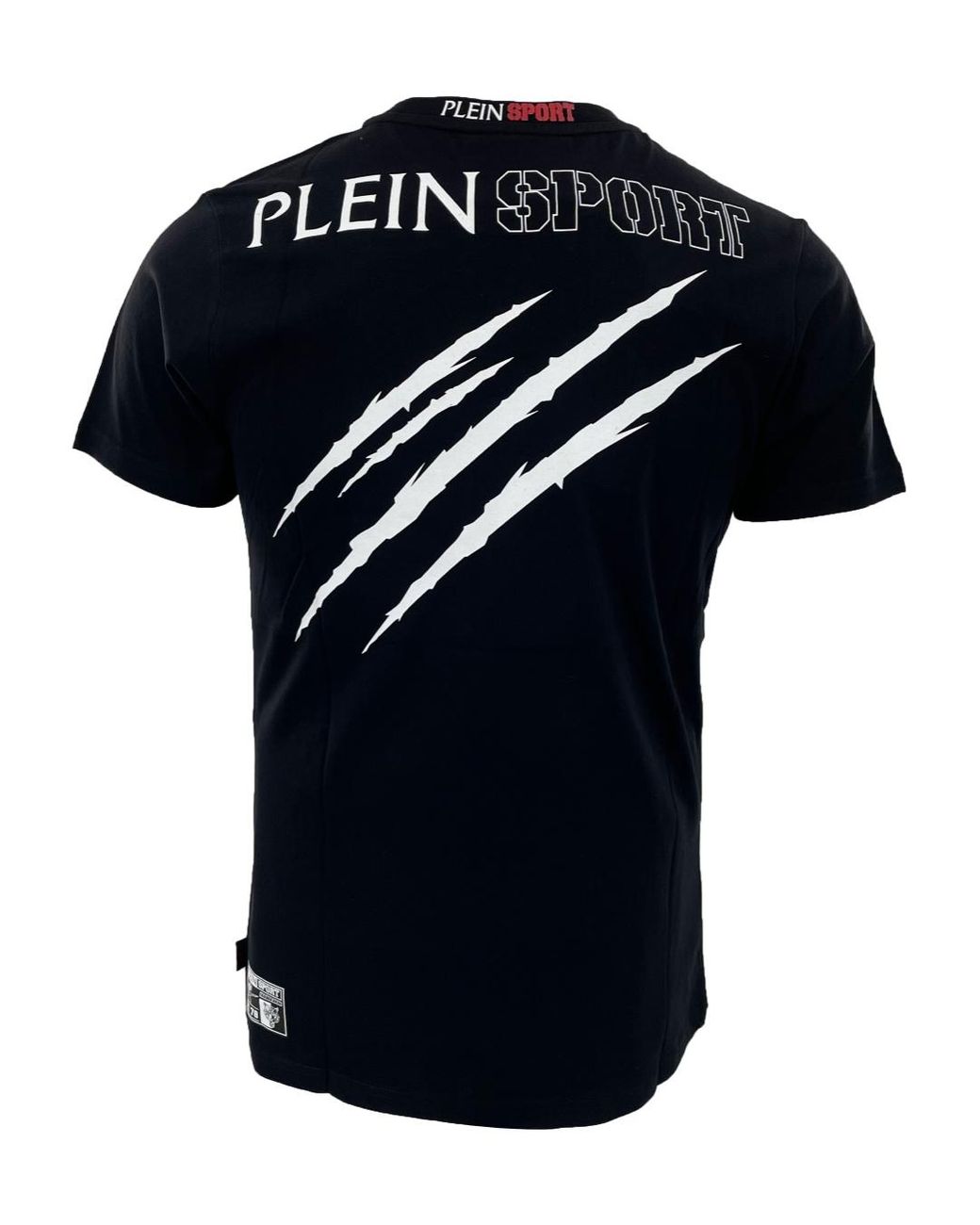 Philipp Plein Blue Round Collar Printed T-Shirt for men