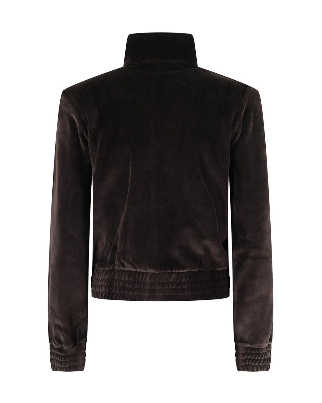 Sporty & Rich Black Striped Zip-Up Track Jacket