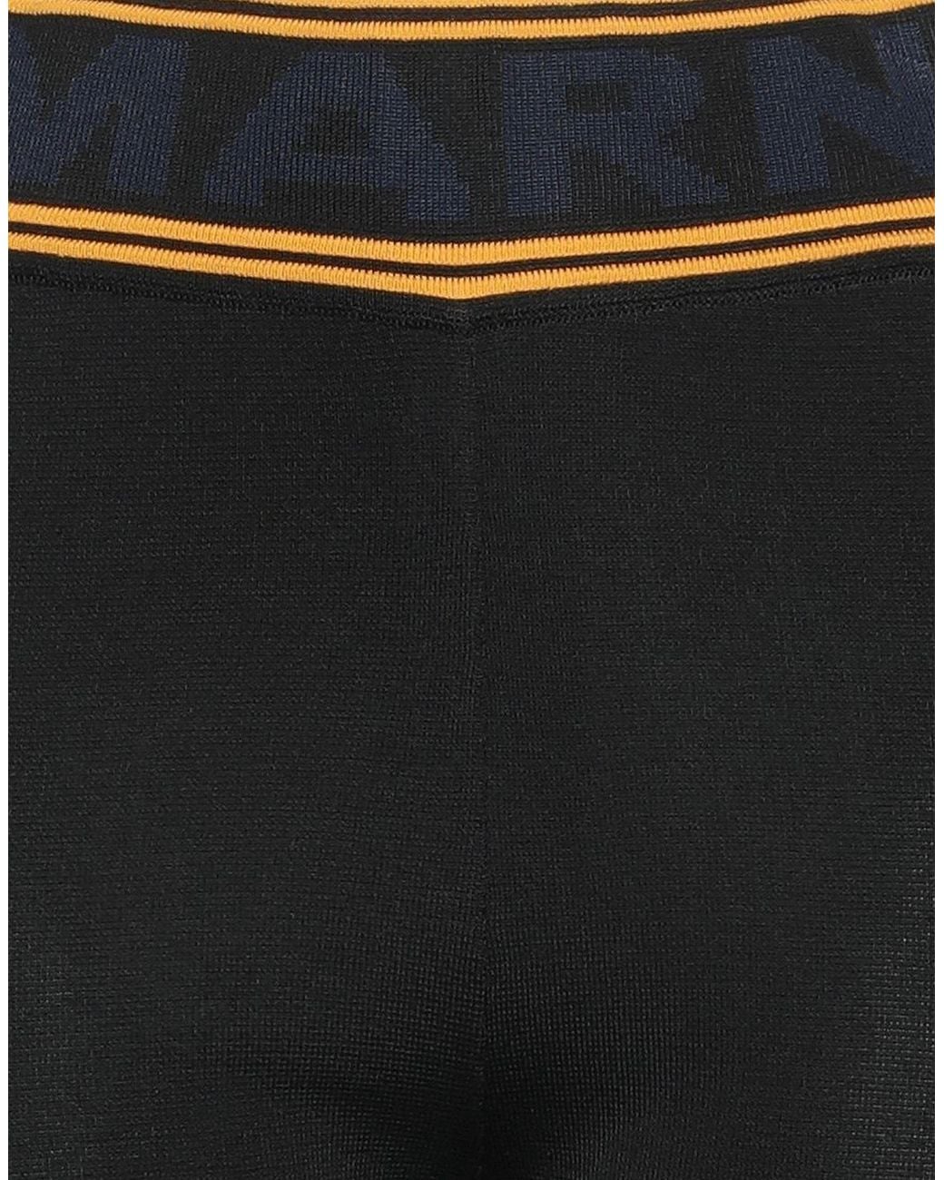 Marni Black Lightweight Stretch-Knit Leggings