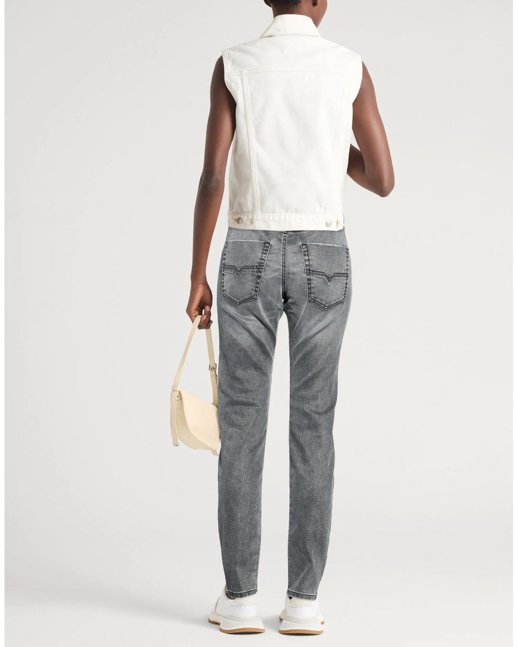 DIESEL Gray Slim-Fit Jeans