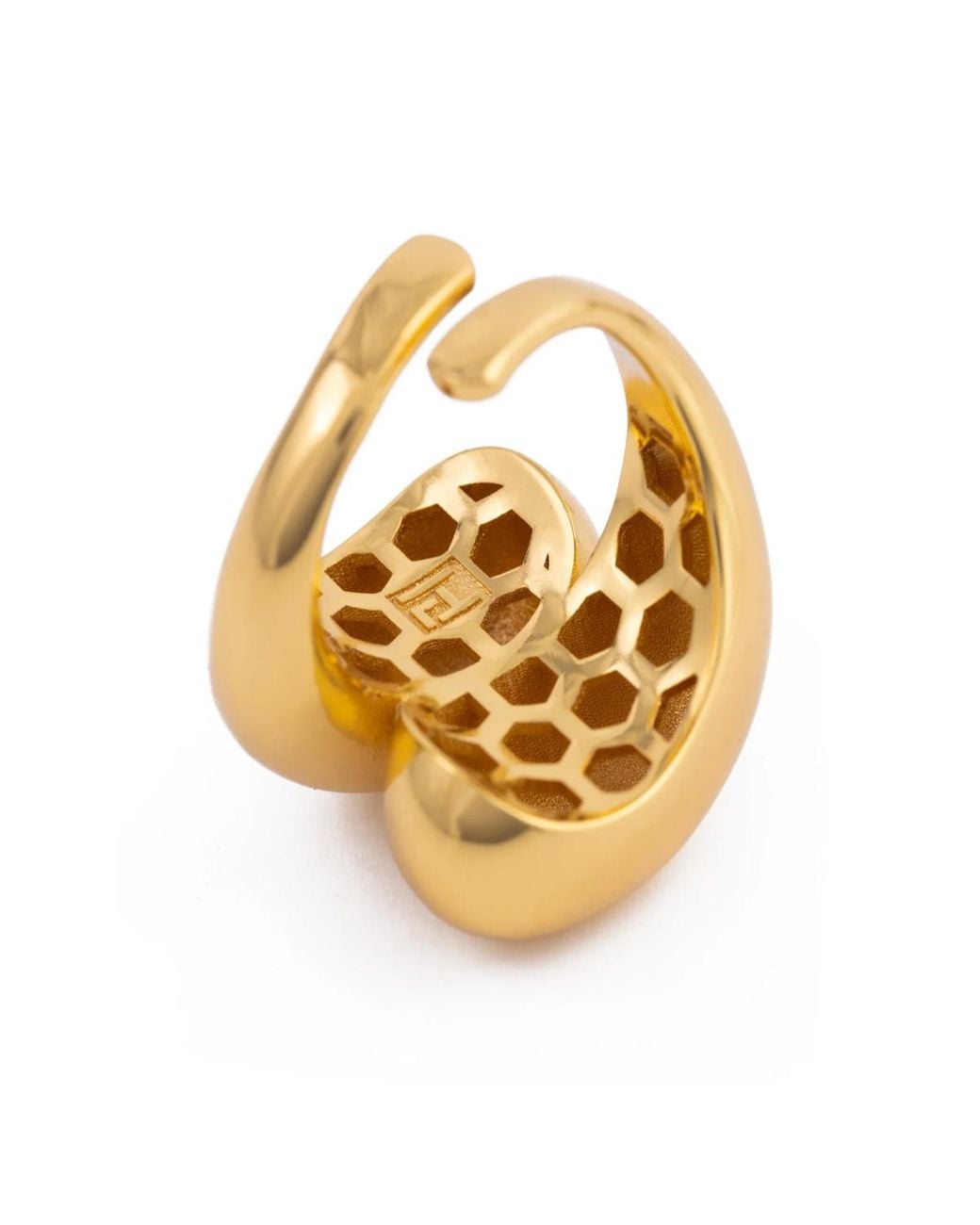 FEDERICA TOSI Metallic Pull-On Ring