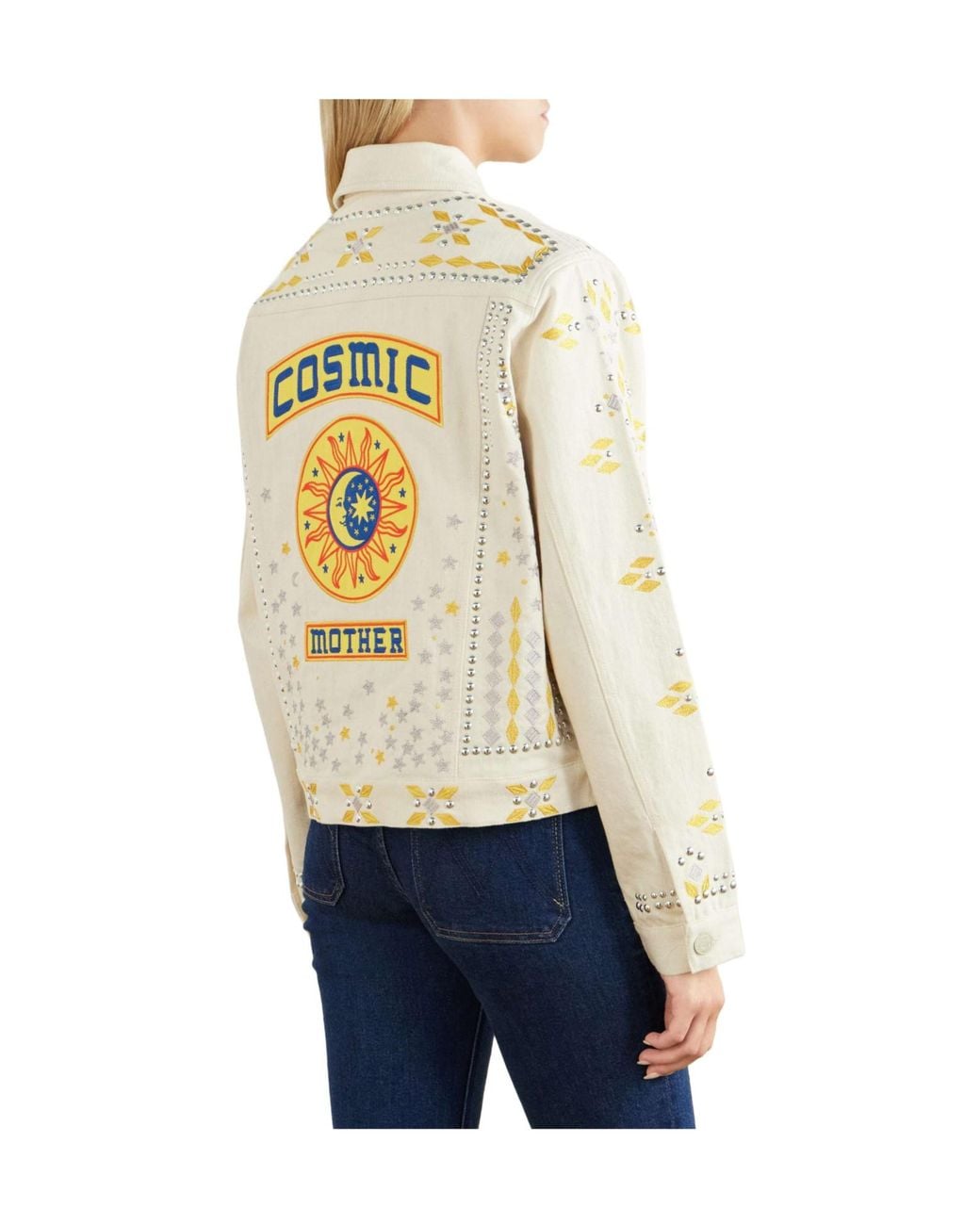 Mother Natural Studded Denim Jacket