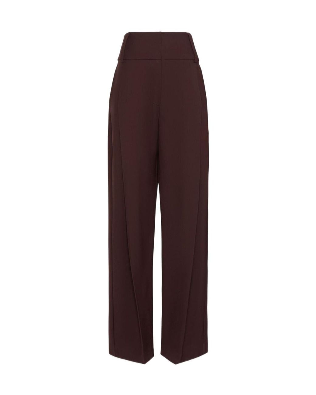 Sportmax Purple Girino High-Waist Pants
