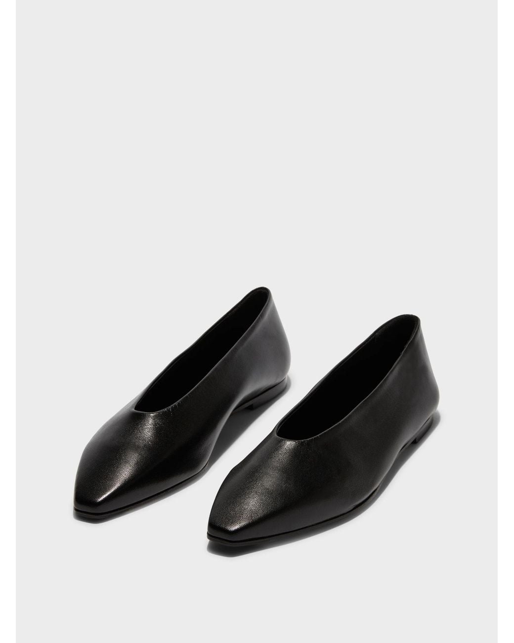 Aeyde Black Betty Ballet Flats