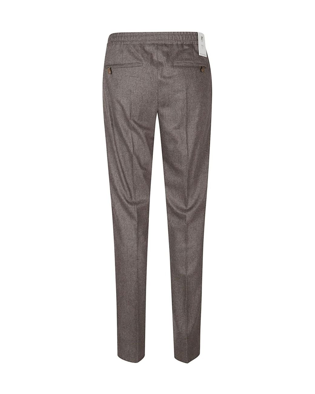 Pt Pantaloni Gray Pt Torino Soft Jogger Pants for men
