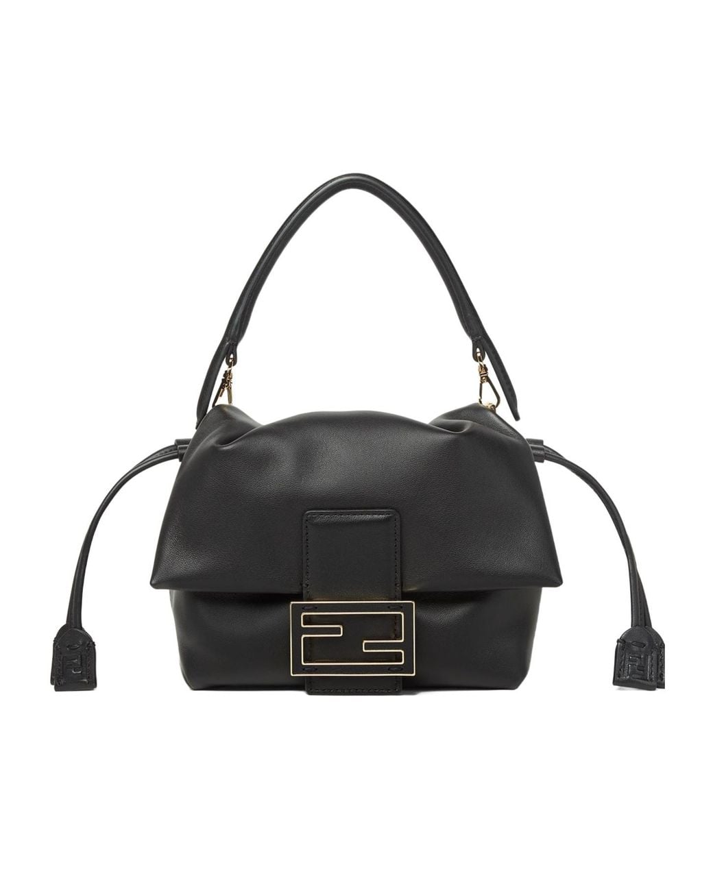 Fendi Black Nappa Leather Mini Bag