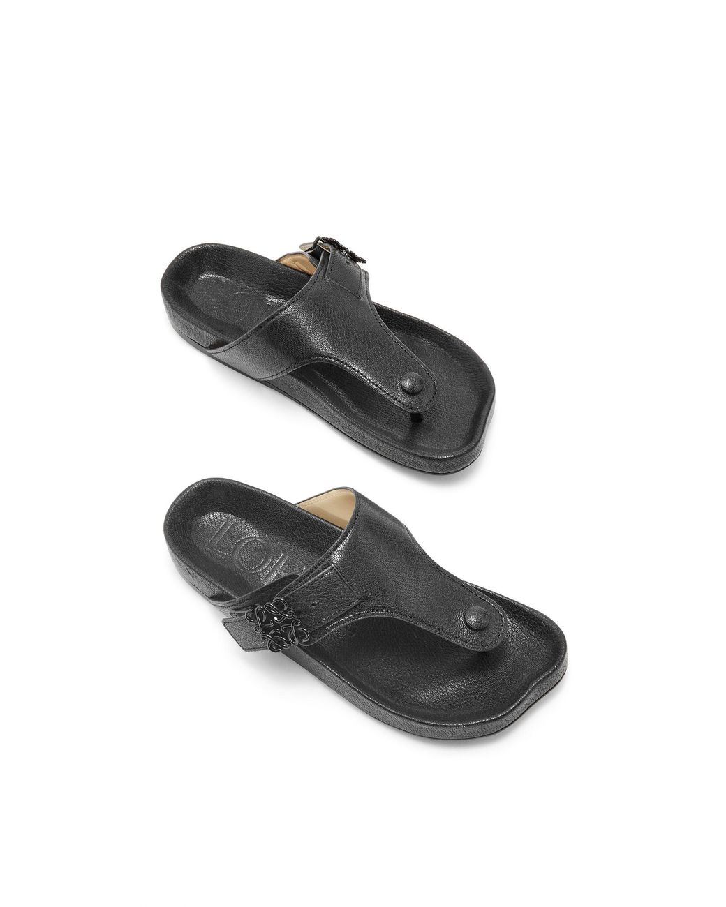 Loewe Multicolor Ease Logo Plaque Sandals