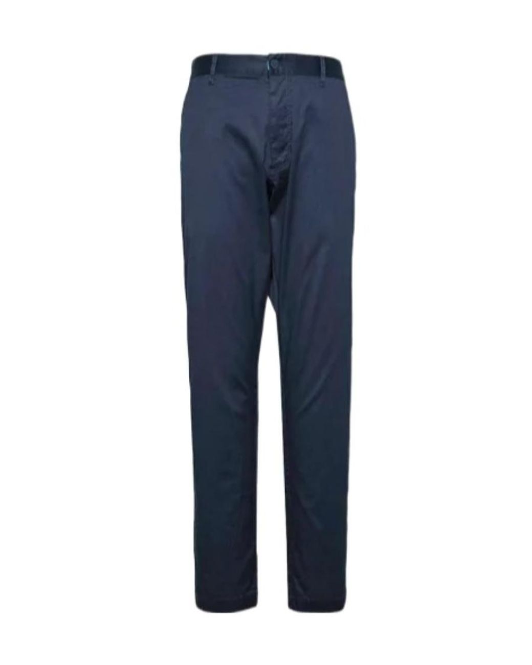 EA7 Blue Logo Details Casual Pants for men