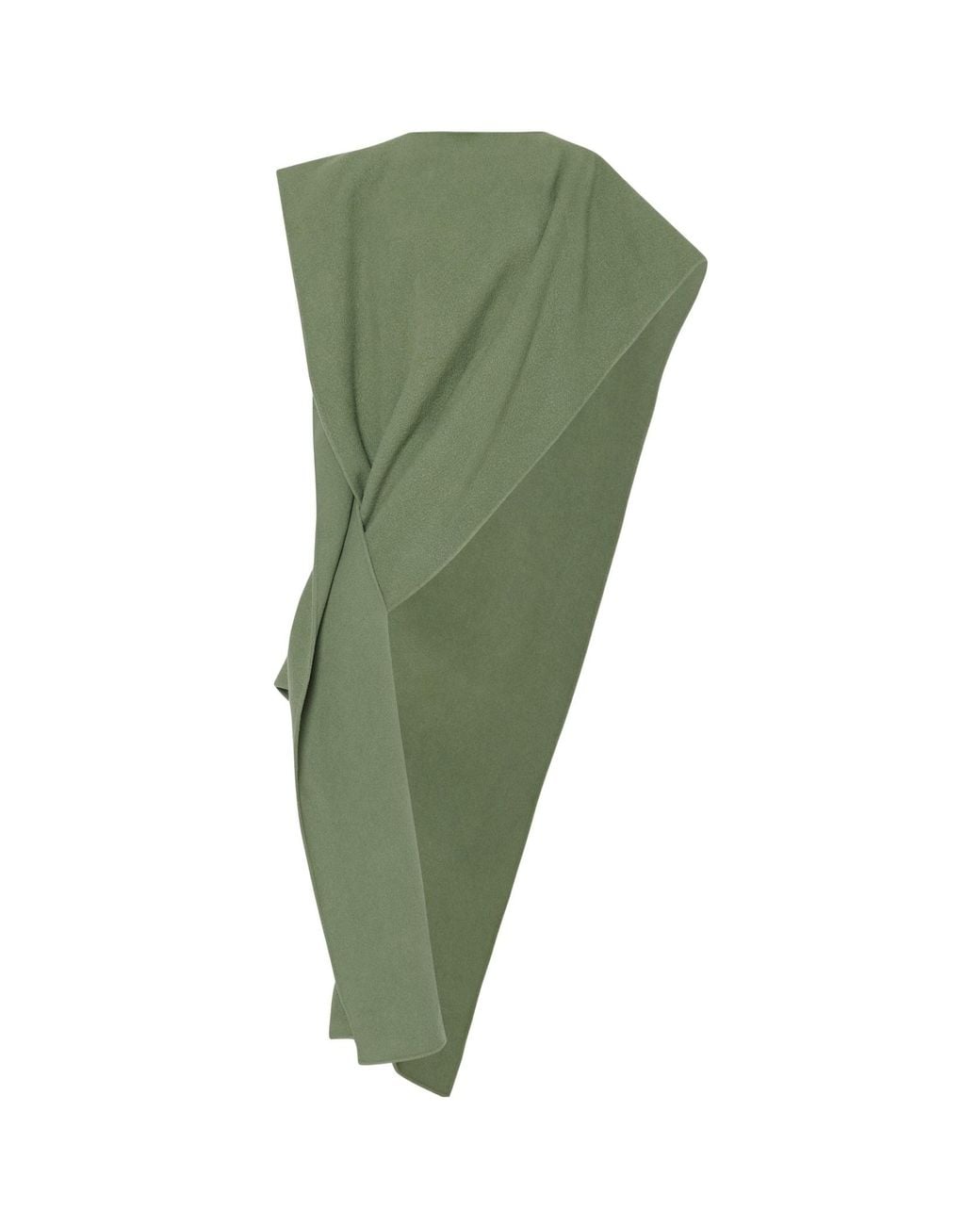 The Row Green Geometric Top