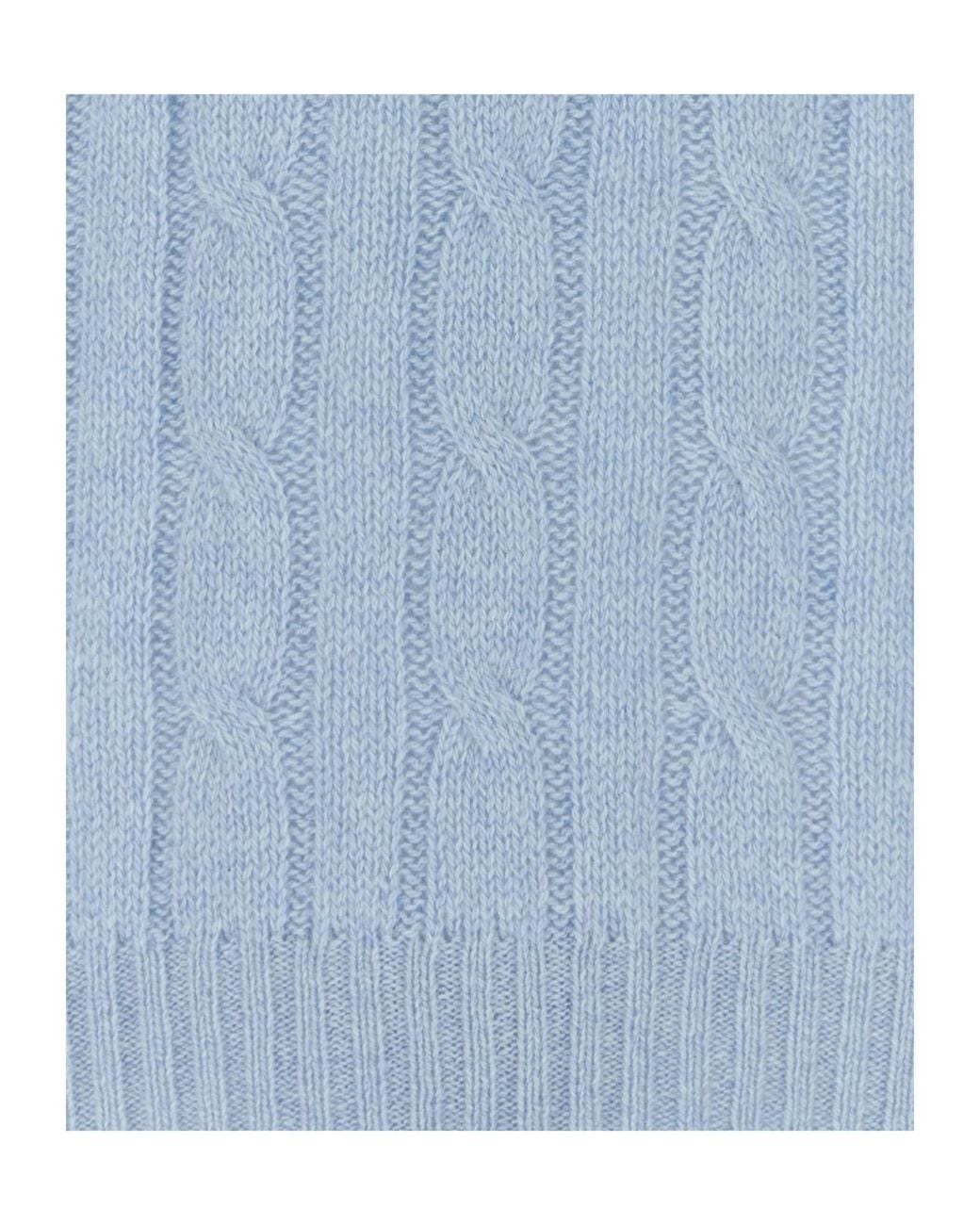 Polo Ralph Lauren Blue Cable Knit Knitted Sweater for men