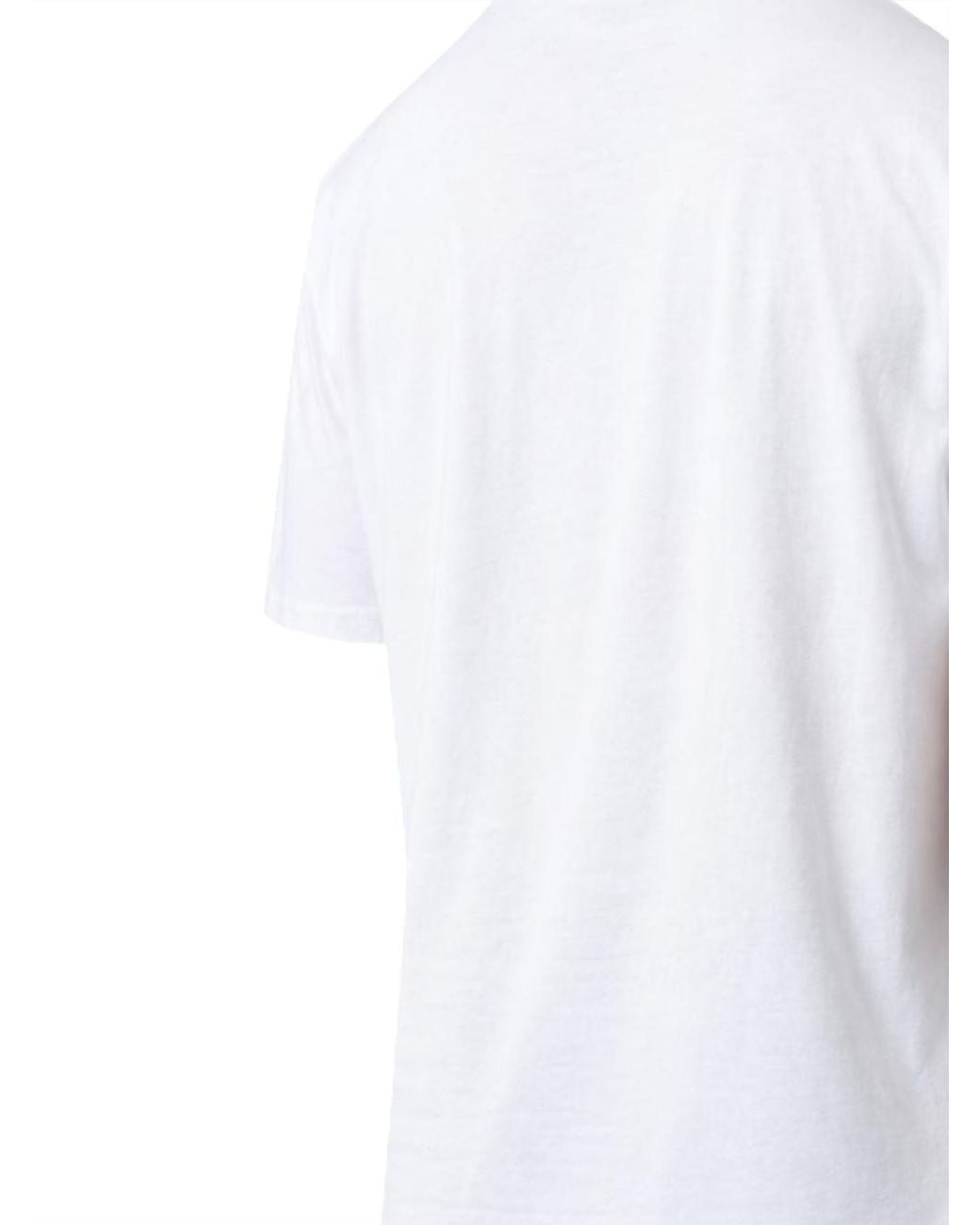 Philipp Plein White Short-Sleeved T-Shirt for men