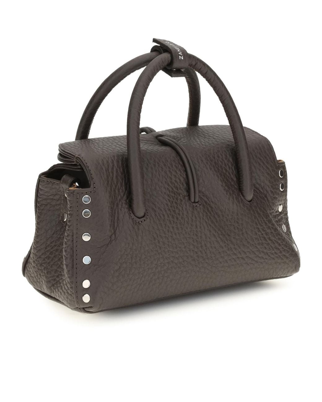 Zanellato Black Dotta Centauro Baby Top Handle Bag