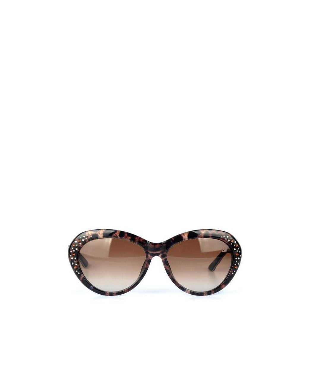 Swarovski Multicolor Logo Sunglasses