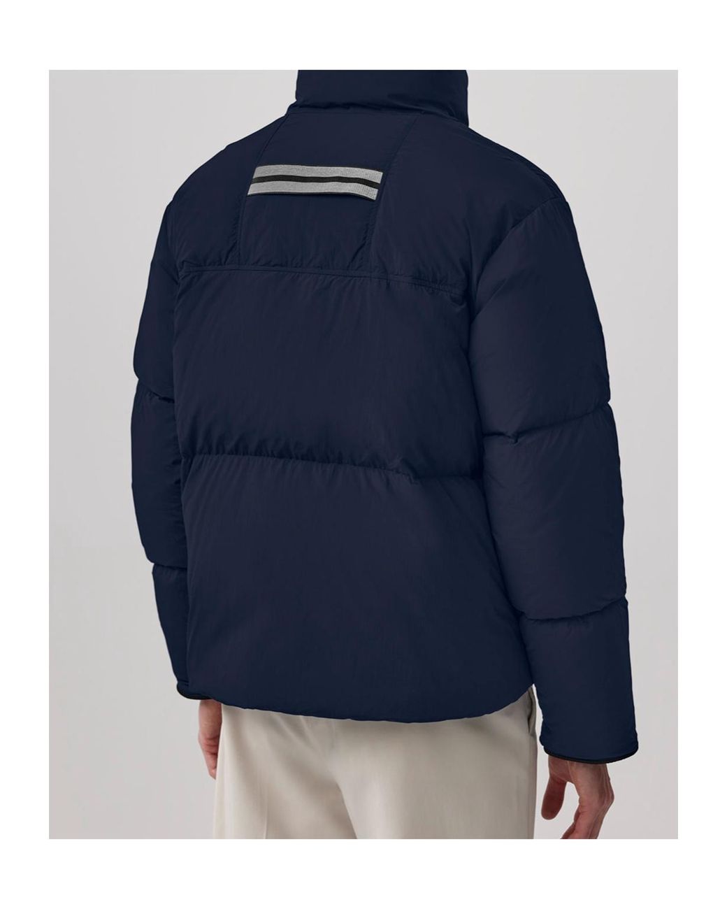Canada Goose Blue Lawrence Zip-Up Padded Parka for men