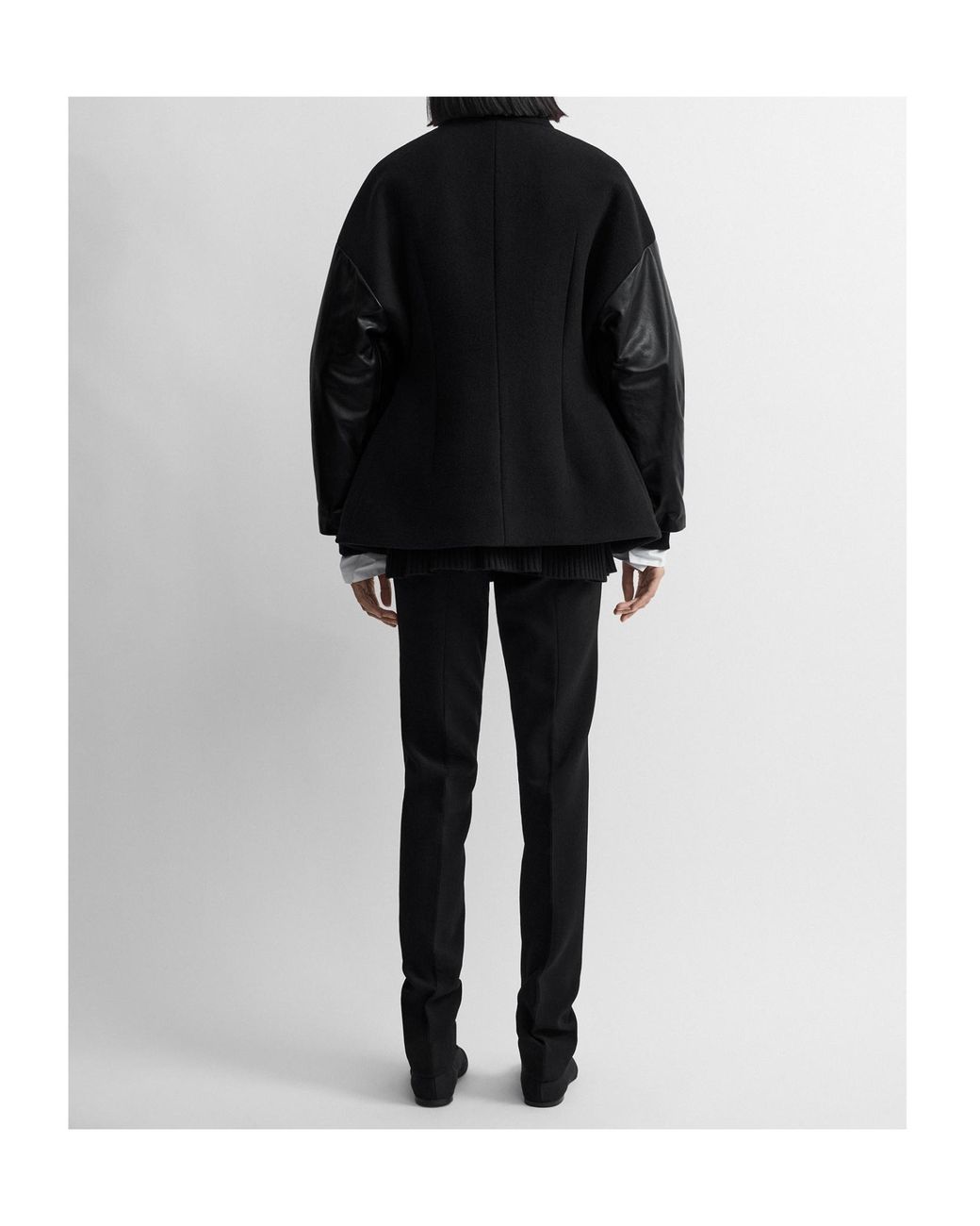 Totême Black Totême Varsity Bomber Jacket