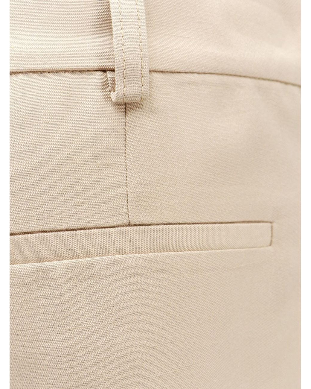 Stella McCartney Natural Tailored Shorts