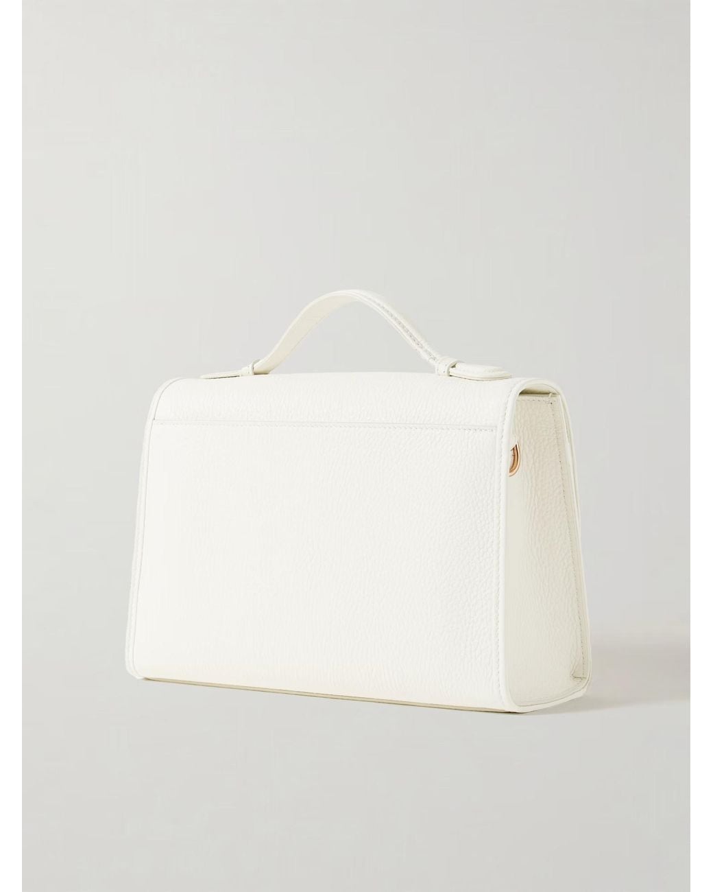 Gabriela Hearst White Leonora Shoulder Bag