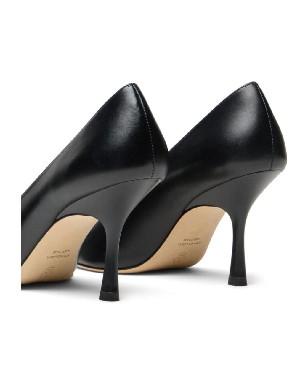 Stuart Weitzman Black Madison Pump 85