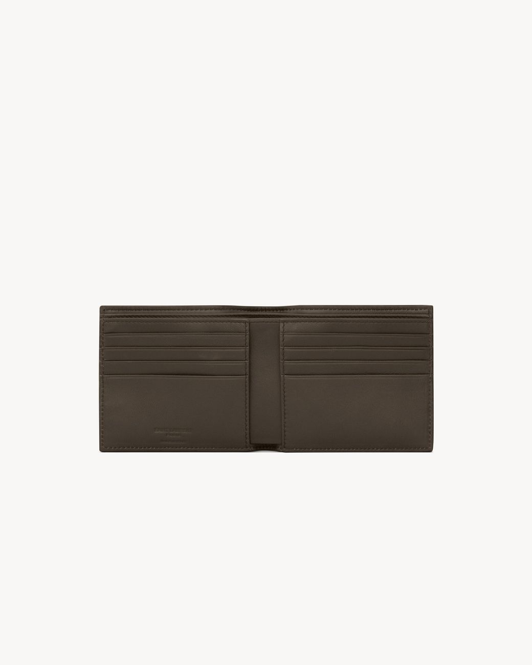 Saint Laurent Brown Logo Wallet for men