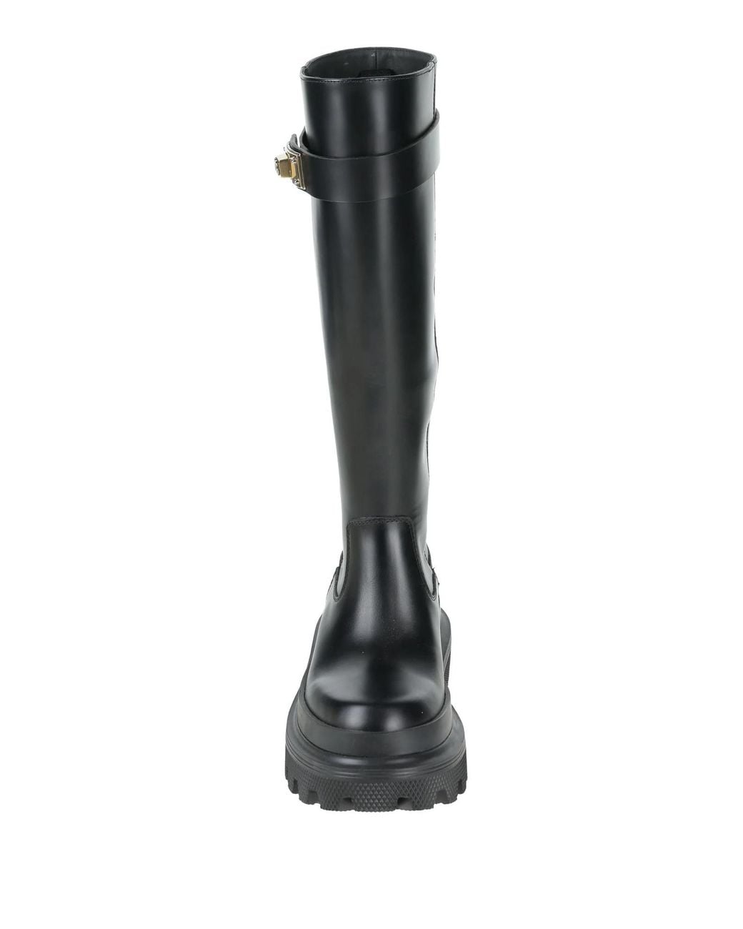 Dolce & Gabbana Black Chunky-Soled Boots