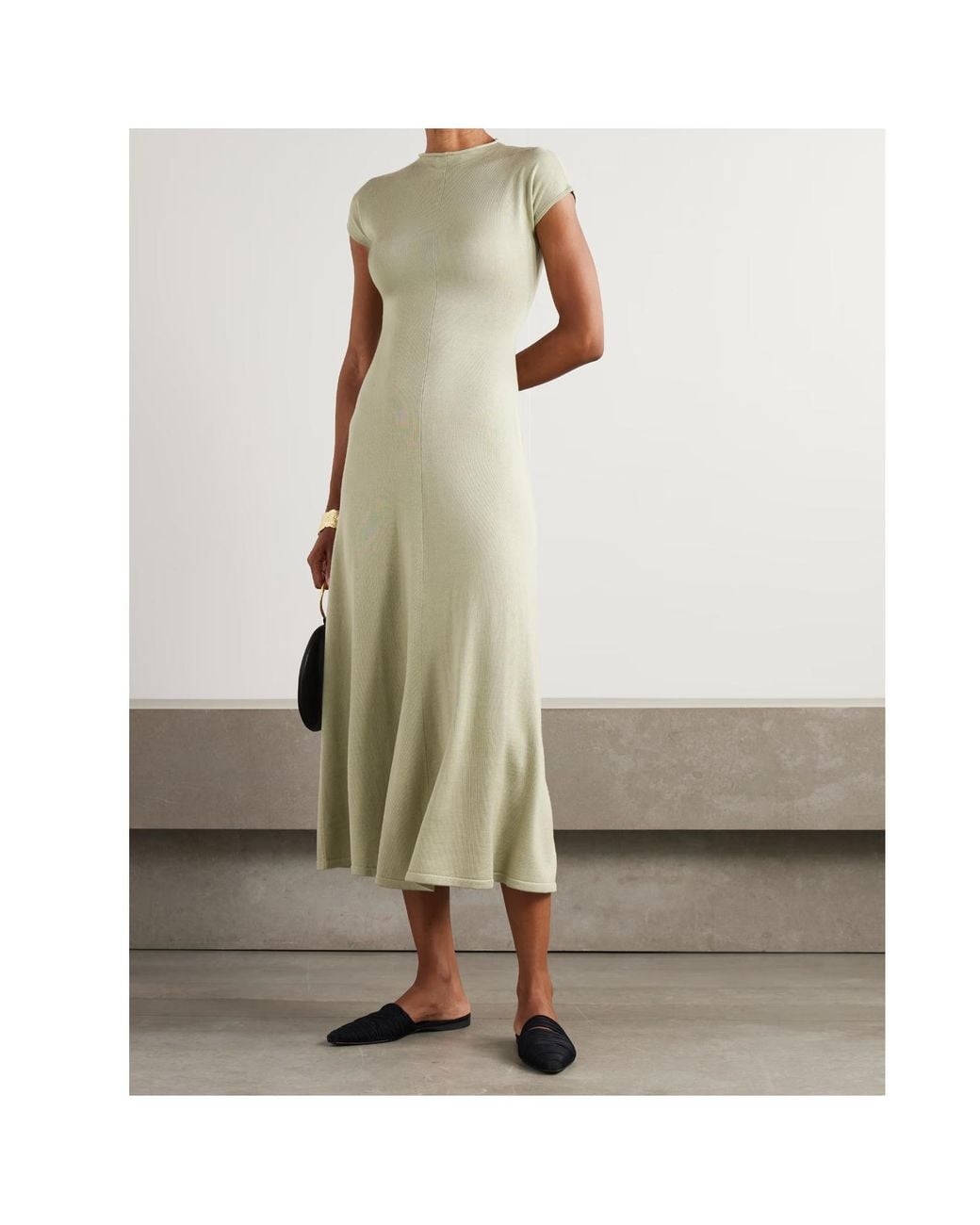 TOVE Green Lenore Midi Dress