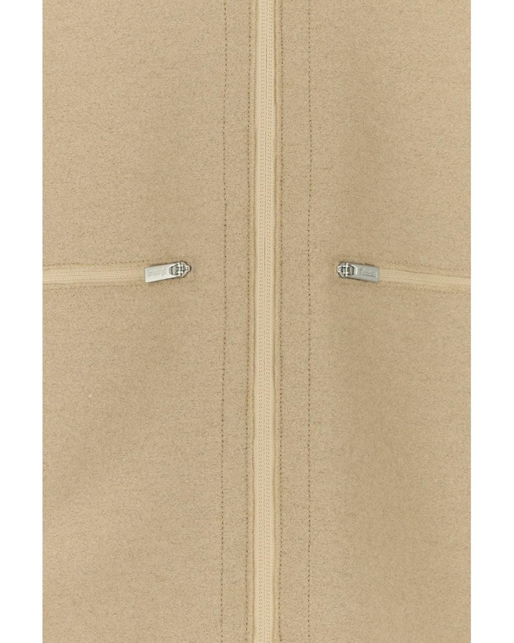 Herno Natural Zip Front Vest Jacket for men