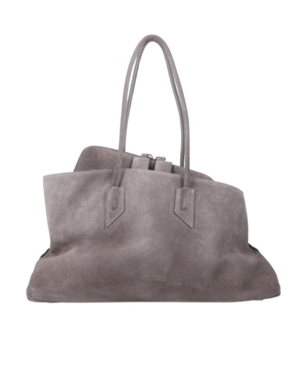The Attico Gray The La Passeggiata Medium Tote Bag