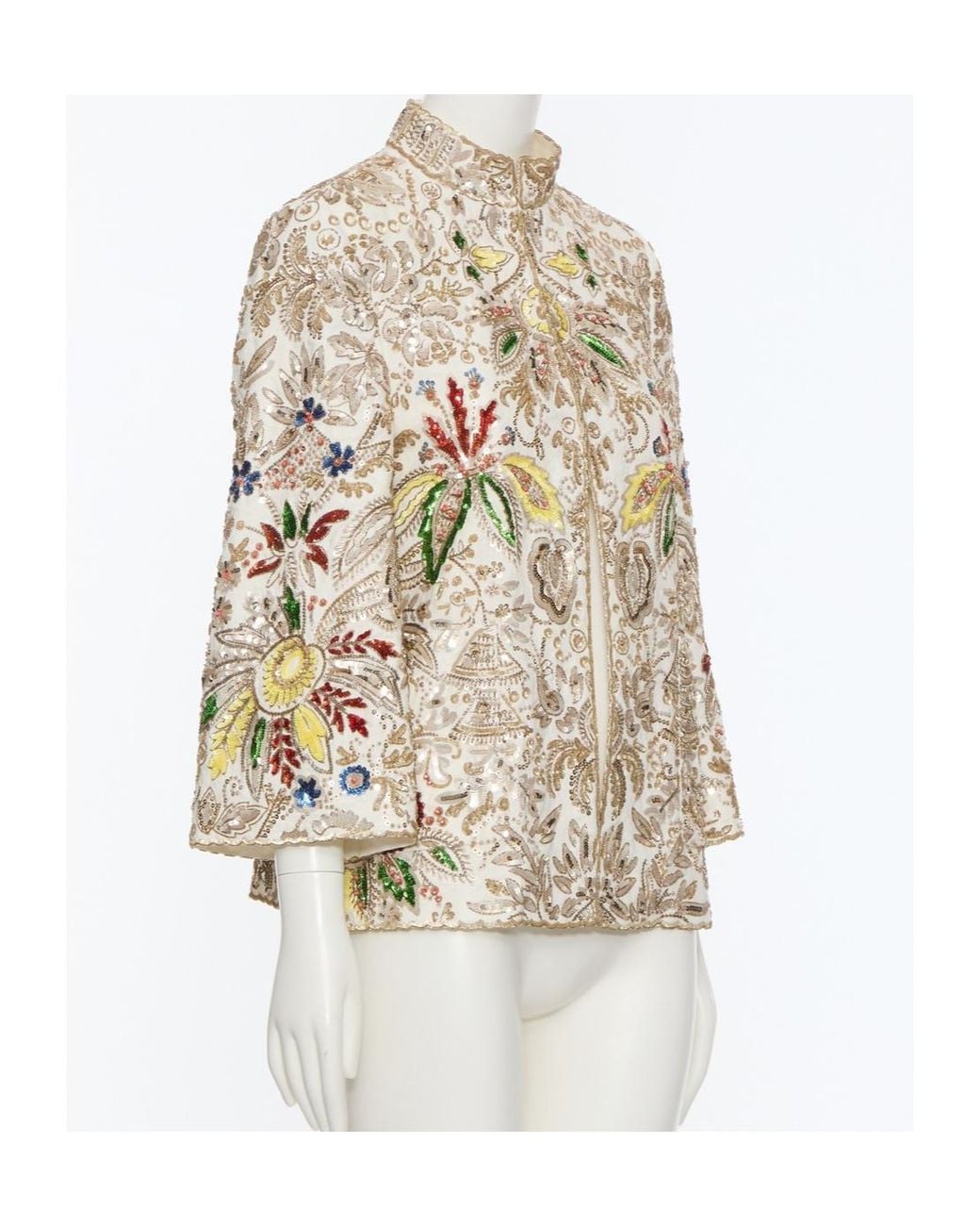 Valentino White Long-Sleeve Casual Jacket